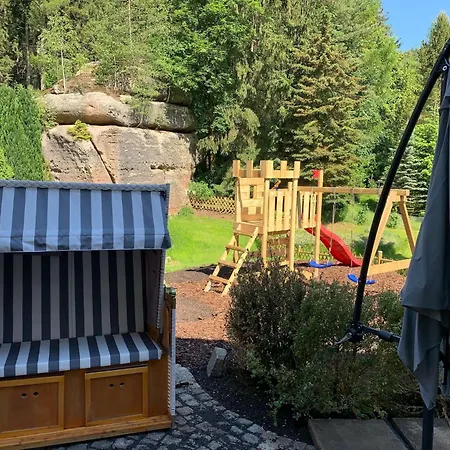 Waldferienhaus Dunja Mit Sauna- Whirlpool- Direkt Am Waldrand- Kletterfelsen By Interhome בית נופש *