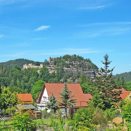 בית נופש Waldferienhaus Dunja Mit Sauna- Whirlpool- Direkt Am Waldrand- Kletterfelsen By Interhome Hain (Saxony)