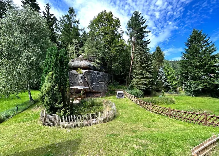 Waldferienhaus Dunja Mit Sauna- Whirlpool- Direkt Am Waldrand- Kletterfelsen By Interhome Ferienhaus *