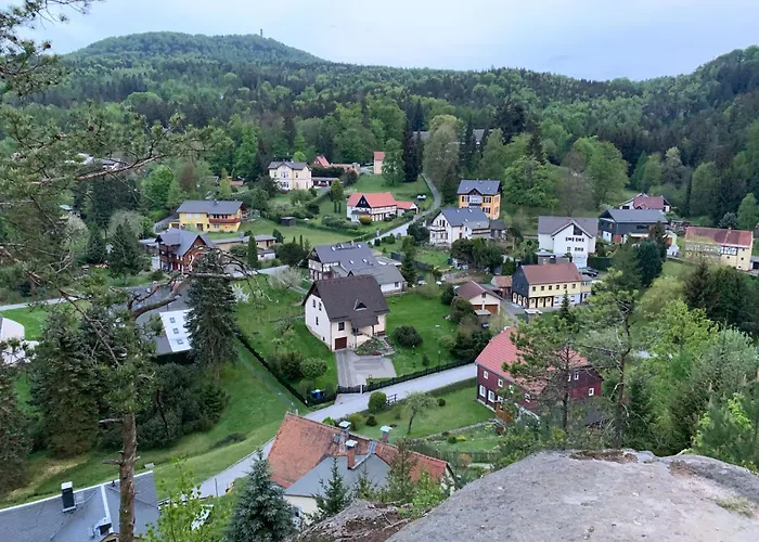 Waldferienhaus Dunja Mit Sauna- Whirlpool- Direkt Am Waldrand- Kletterfelsen By Interhome Hain (Saxony)