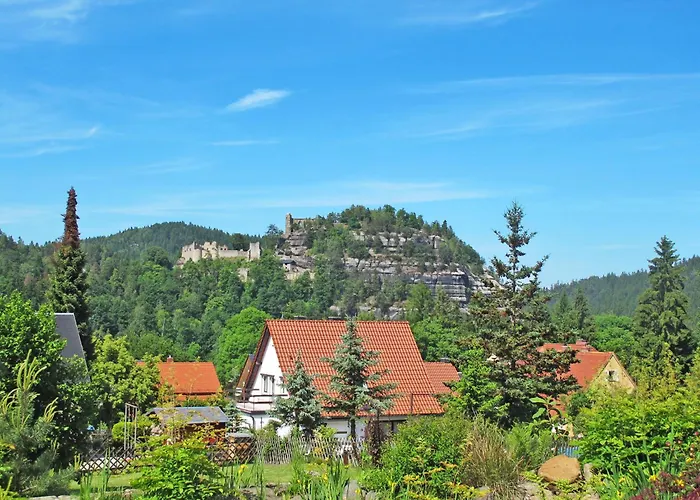 Ferienhaus Waldferienhaus Dunja Mit Sauna- Whirlpool- Direkt Am Waldrand- Kletterfelsen By Interhome Hain (Saxony)